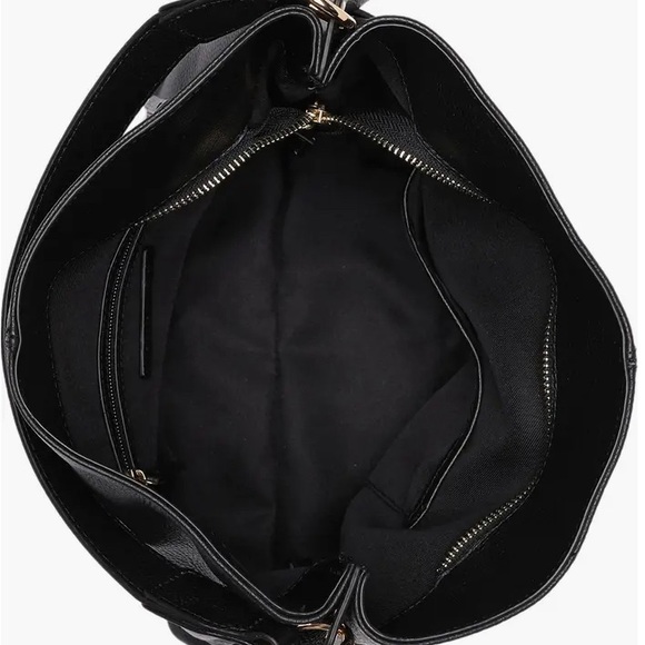 MELROSE AND MARKET pebbled leather hobo shoulder bag with crossbody strap white - Picture 15 of 15